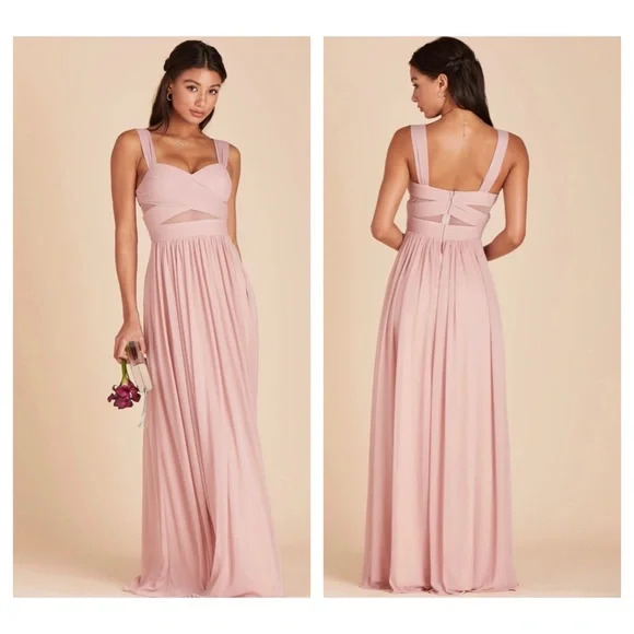 Birdy Grey | Dresses | Birdy Grey Rose Quartz Elsye Bridesmaids Dress |  Poshmark